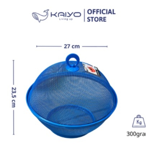 Rổ quả táo Kaiyo có nắp đậy màu xanh KIB-3529