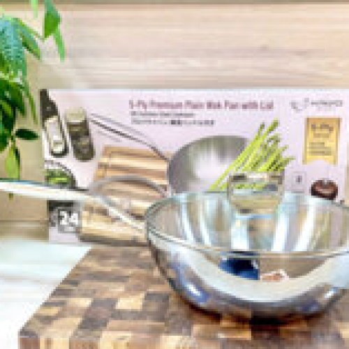 Chảo inox 316 liền khối 5 lớp Premium Kaiyo 24cm KIW-3819