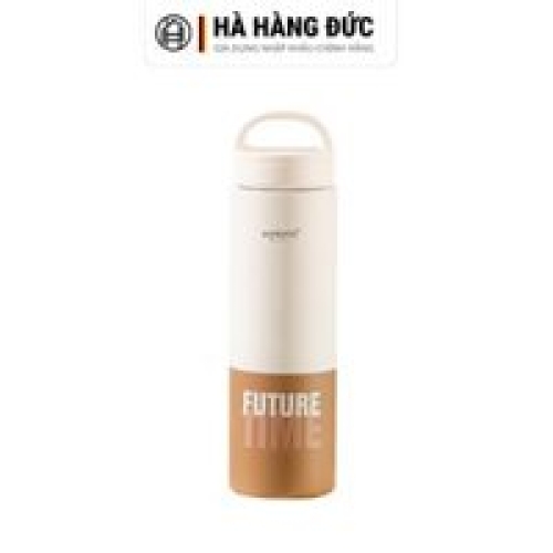 Bình giữ nhiệt hai lớp inox 304 Kaiyo 700ml KVF-6933 – Màu kem và nâu nhạt